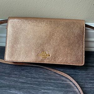 Coach cross body purse